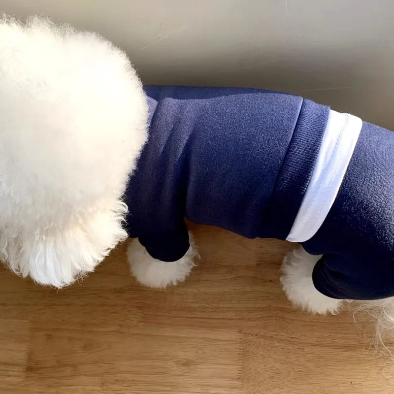 Cozy Puppy Dog Jumpsuit coat – Warm Pet Overalls