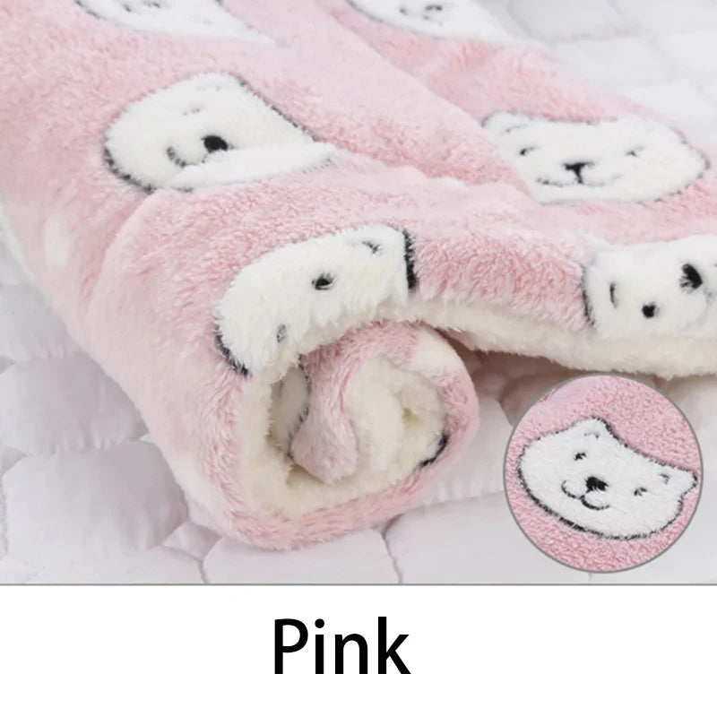 Flannel Pet Sleeping Rug – Soft Dog Bed, Cat Mat & Puppy Cushion for Vancouver Homes