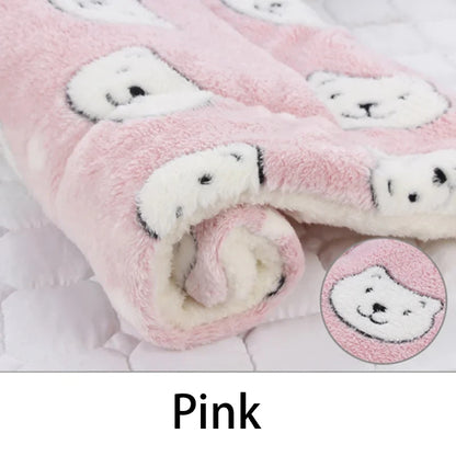 Flannel Pet Sleeping Rug – Soft Dog Bed, Cat Mat & Puppy Cushion for Vancouver Homes