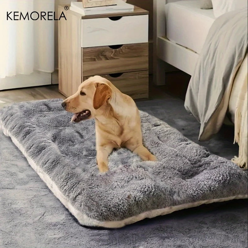 Extra Large Plush Dog Bed - Thickened Soft Pet Sofa Mat