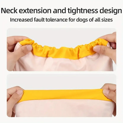 Dog Raincoat –Yellow