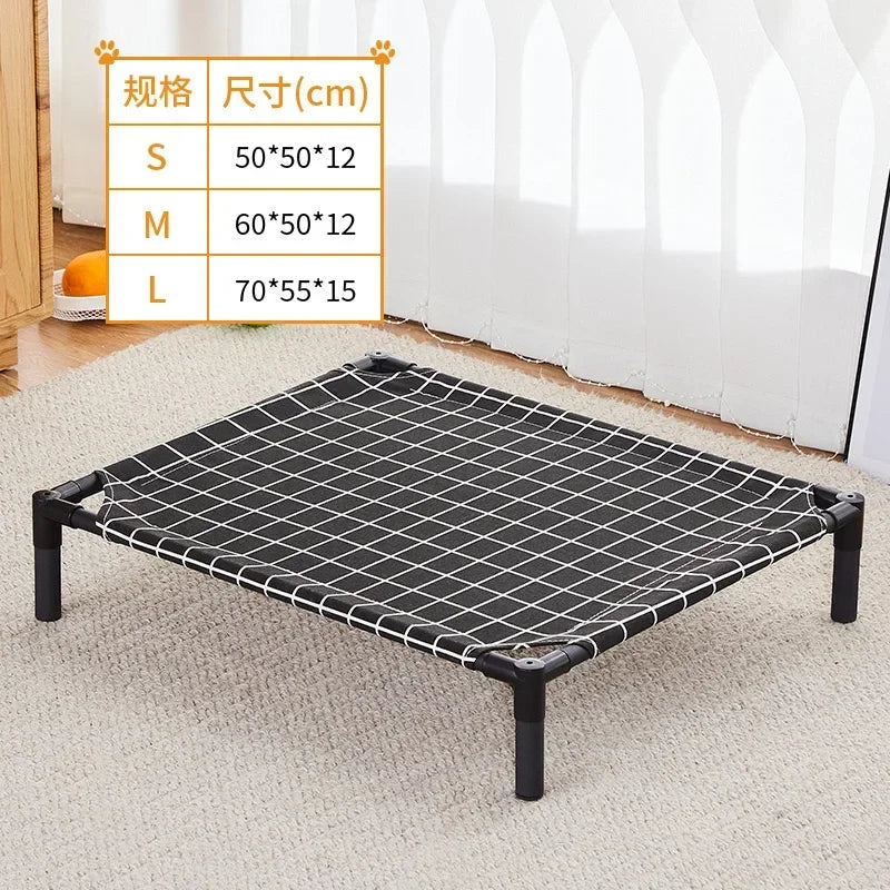 Elevated Dog Bed – Portable & Washable