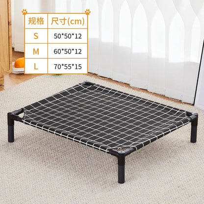Elevated Dog Bed – Portable & Washable