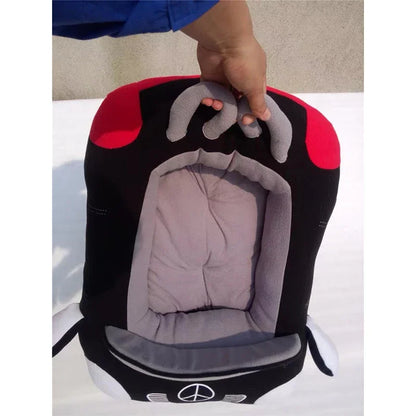Car-Shaped Luxury Pet Bed – Warm Sofa Nest for Dogs & Cats with Cushion Mat
