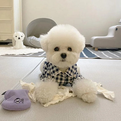 Plaid Dog Pajamas – Cute Summer Costume