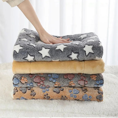 Flannel Pet Sleeping Rug – Soft Dog Bed, Cat Mat & Puppy Cushion for Vancouver Homes