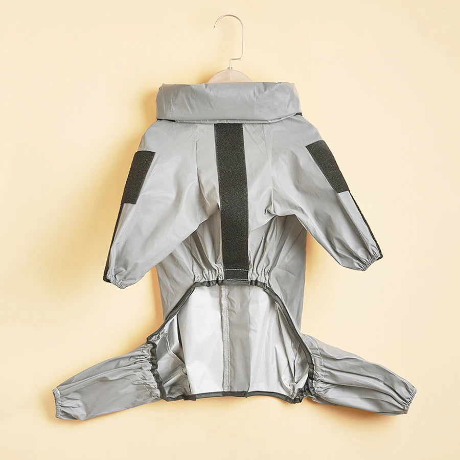 Waterproof Dog Raincoat - All-Weather Pet Jumpsuit