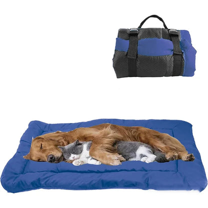 Foldable Waterproof Dog Bed - Portable Outdoor Travel Mat