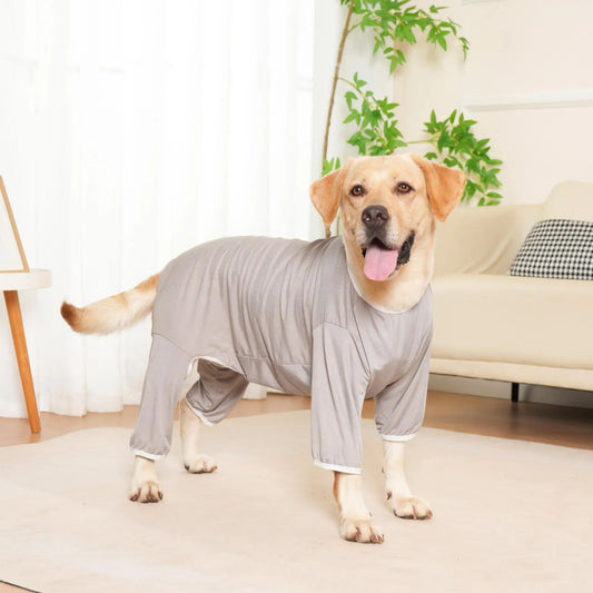 Cooling Summer Dog Pajamas – Soft Recovery Onesie for Medium & Large Dogs