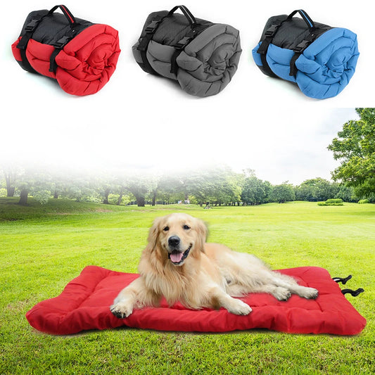 Foldable Waterproof Dog Bed - Portable Outdoor Travel Mat