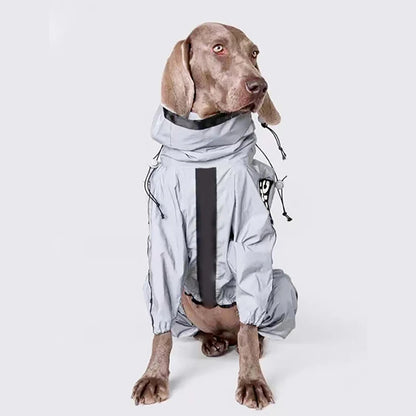 Waterproof Dog Raincoat - All-Weather Pet Jumpsuit