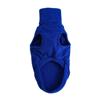 Fleece Vest - Turtleneck Whippet Italian Greyhound Coat