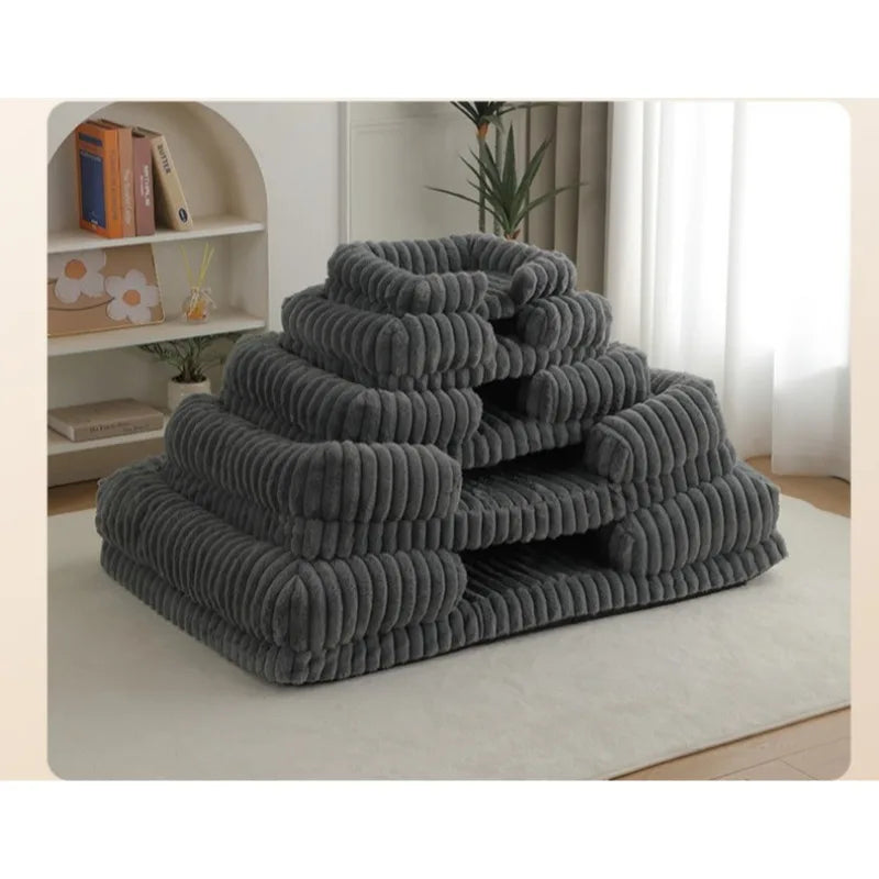 Orthopedic Memory Foam Bed - Waterproof Removable Cover