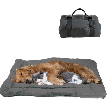 Foldable Waterproof Dog Bed - Portable Outdoor Travel Mat