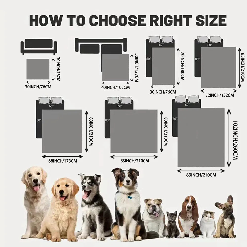 Waterproof Pet Bed Cover – Furniture, Sofa & Mattress Protector for Vancouver Pets