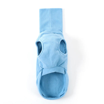 Fleece Vest - Turtleneck Whippet Italian Greyhound Coat